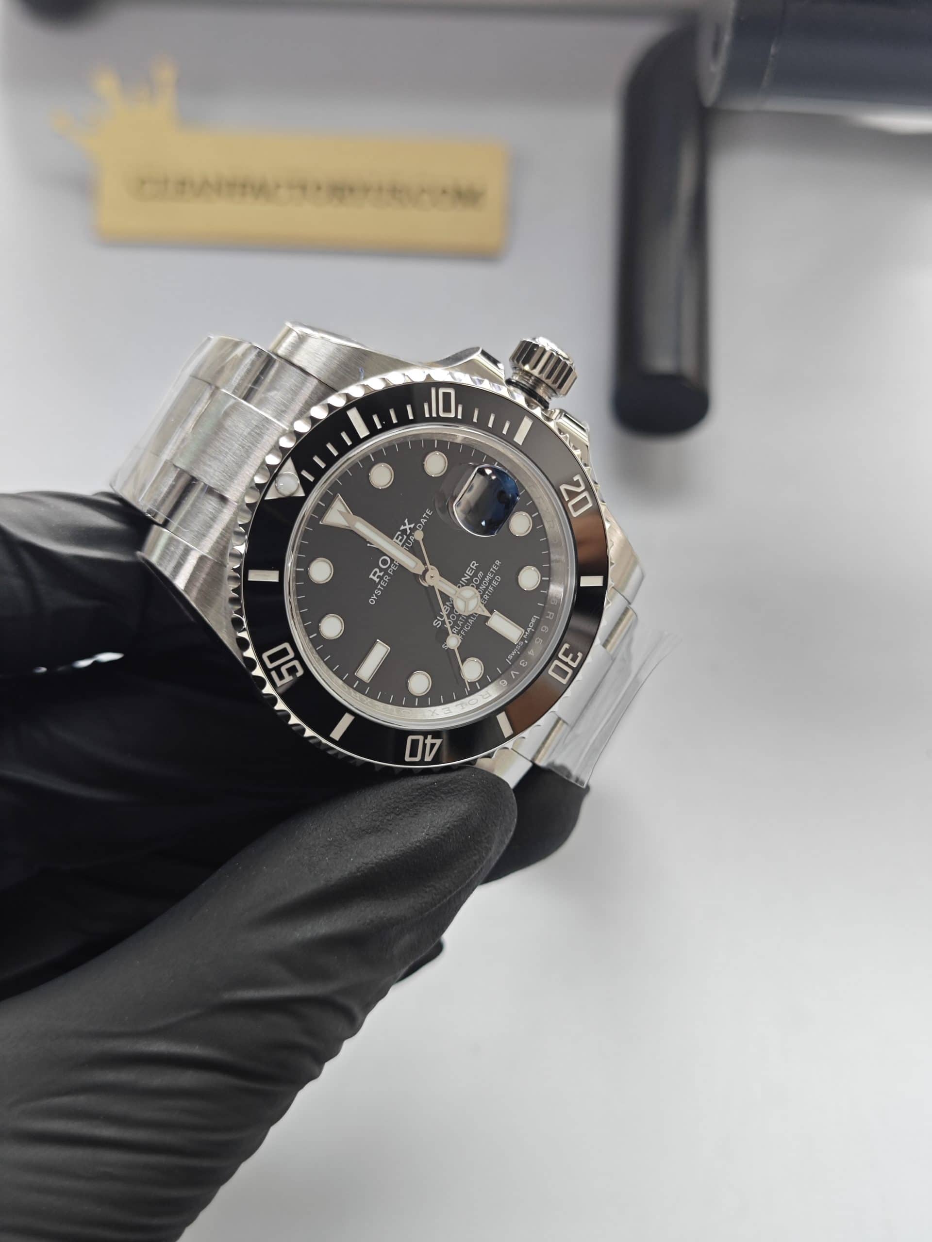 Clean Factory Submariner 116610LN 40mm Black Ceramic Bezel