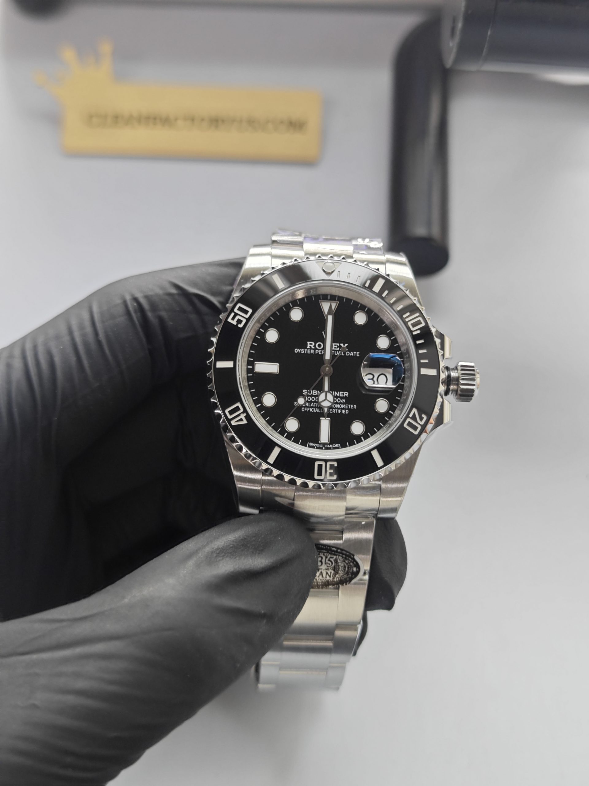 Clean Factory Submariner 116610LN 40mm Black Ceramic Bezel