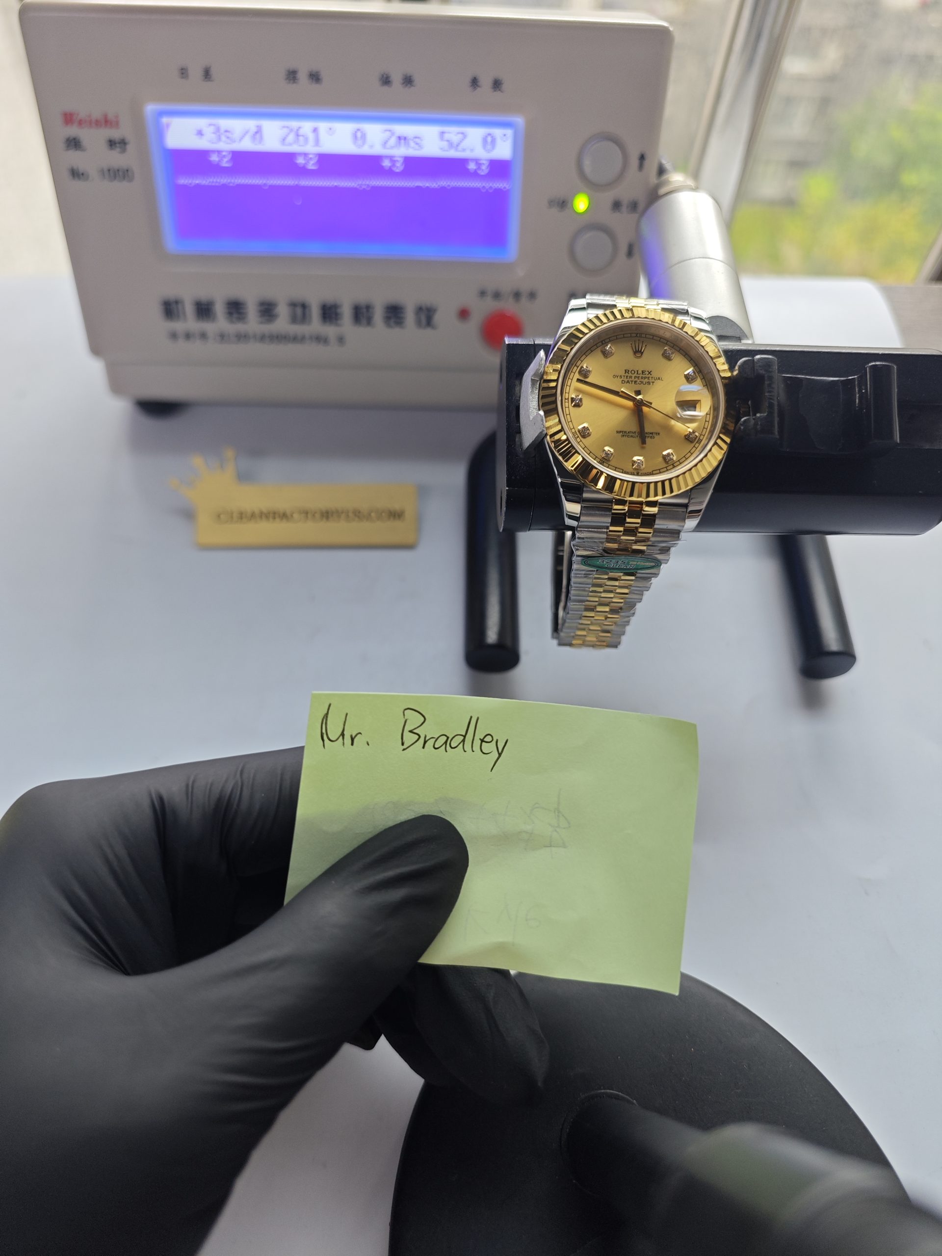 Clean Factory Datejust 41mm 126333Jubilee Two-Tone, Gold Diamond Dial, Gold Fluted Bezel