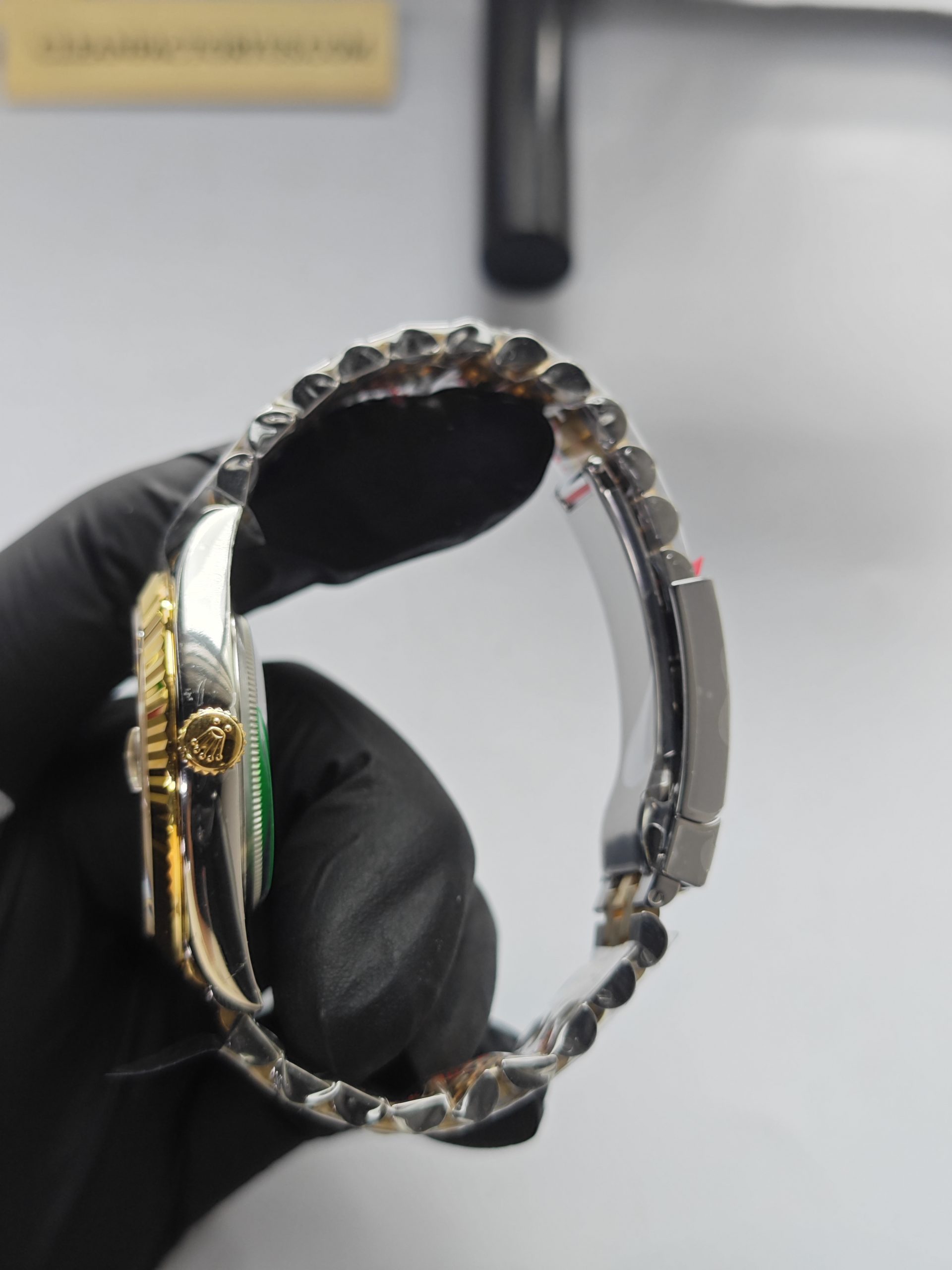 Clean Factory Datejust 41mm 126333Jubilee Two-Tone, Gold Diamond Dial, Gold Fluted Bezel