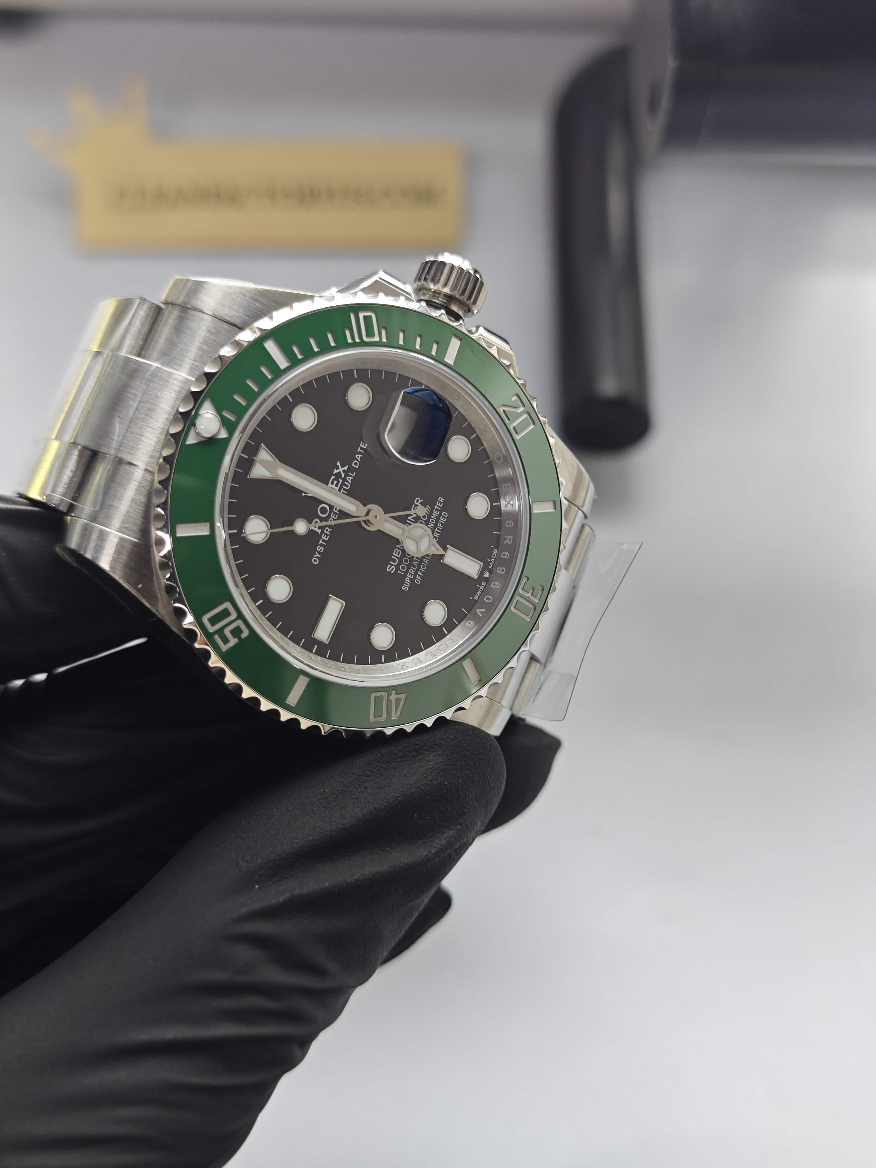 Clean Factory Submariner 126610LV 41mm, “Starbucks”Green Ceramic Bezel