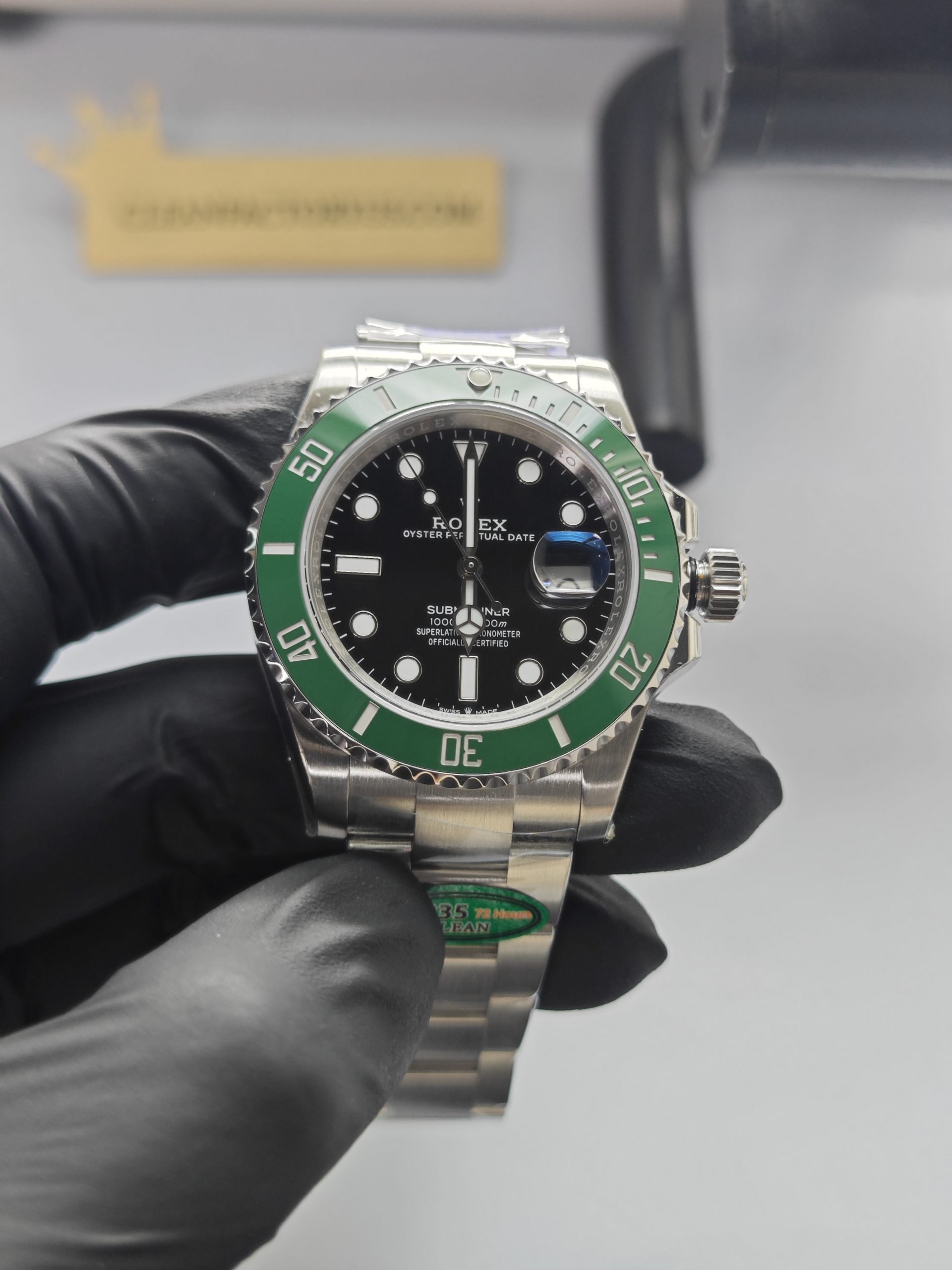 Clean Factory Submariner 126610LV 41mm, “Starbucks”Green Ceramic Bezel