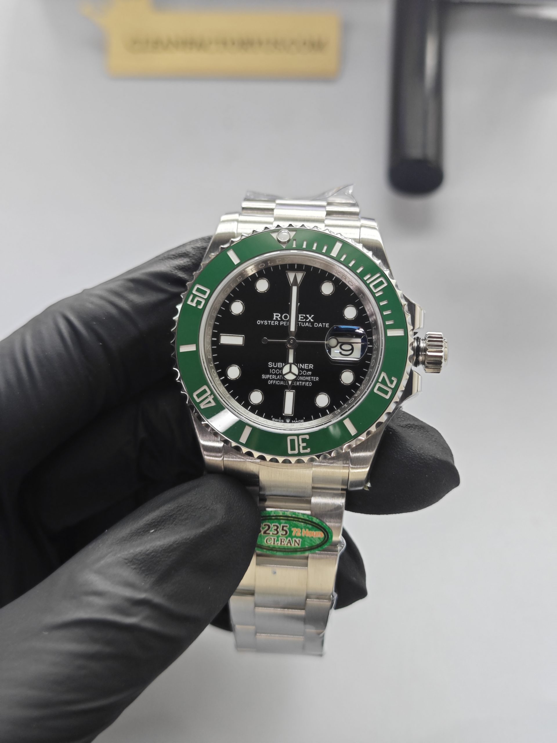 Clean Factory Submariner 126610LV 41mm, “Starbucks”Green Ceramic Bezel