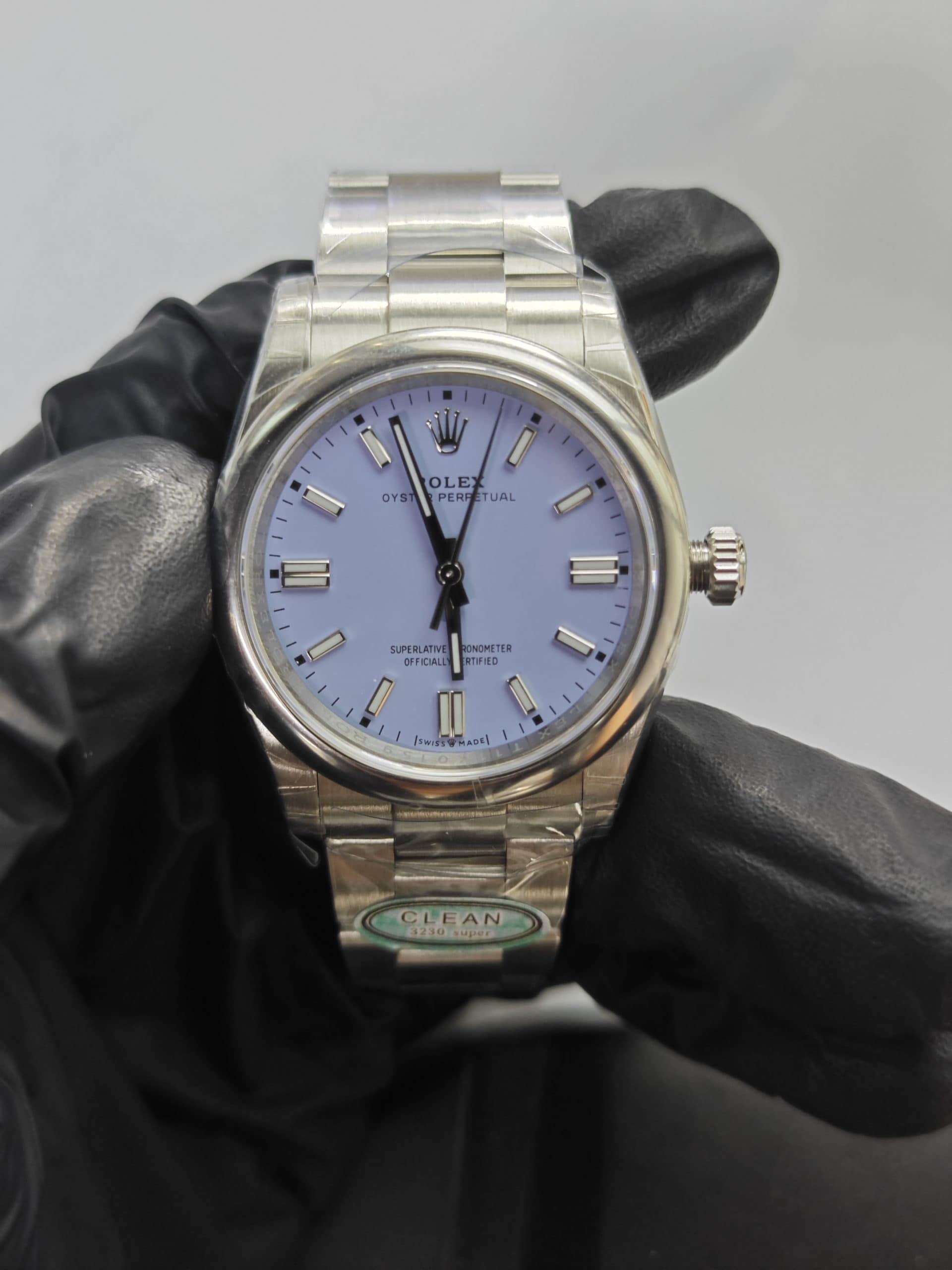 Clean Factory Oyster Perpetual 36mm 126000 Lavender (Lavender Purple) Dial