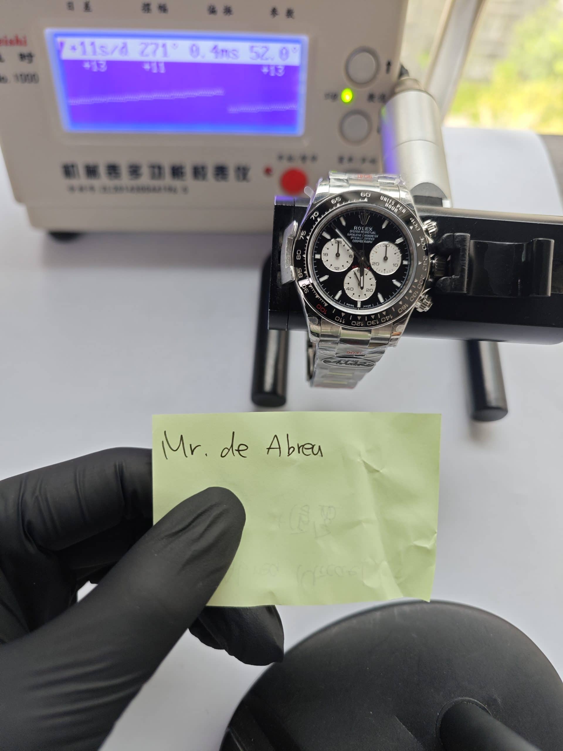 Clean Factory Daytona “Le Mans” 126529LN Black Panda Dial,Black Ceramic Bezel