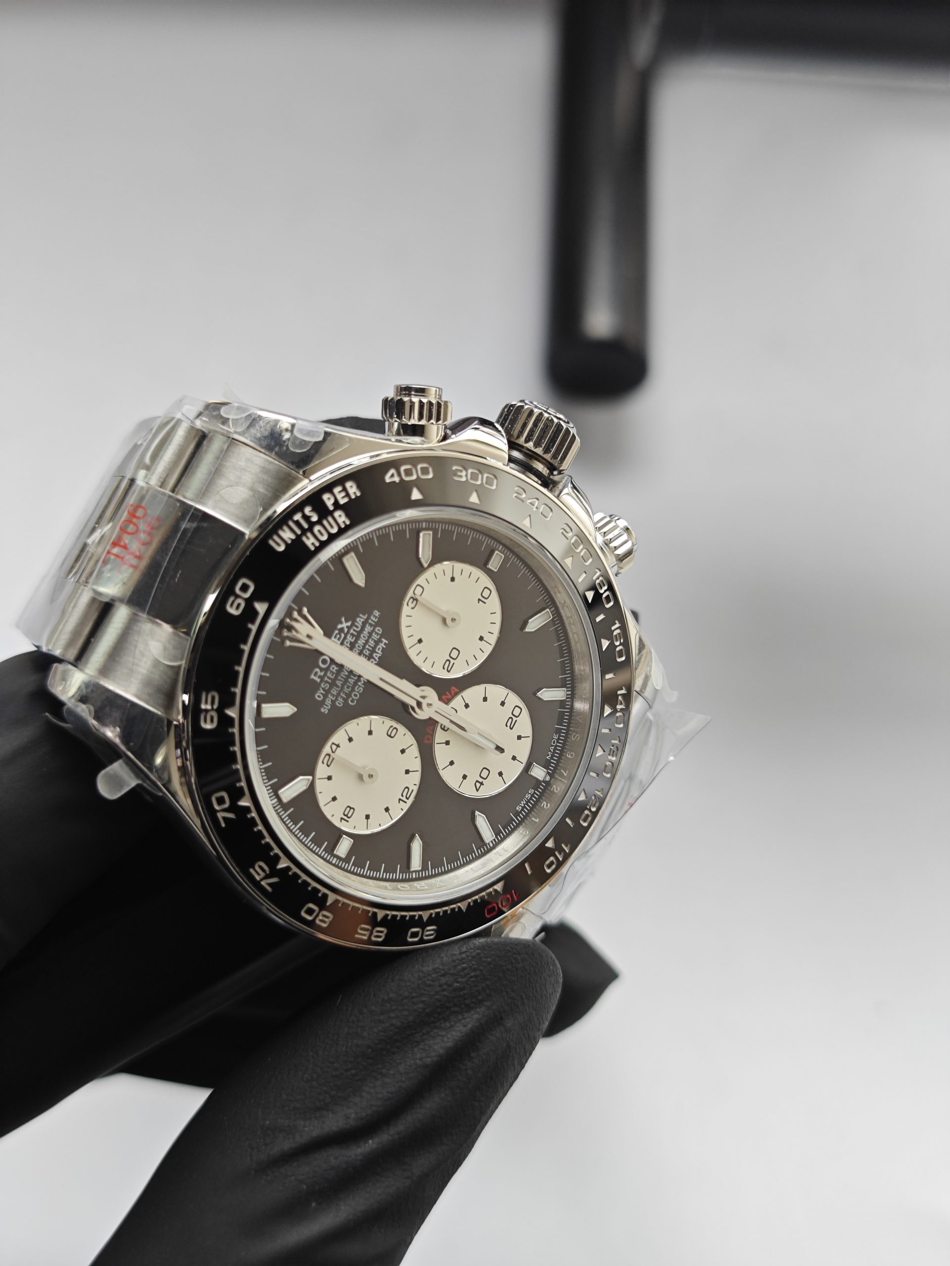 Clean Factory Daytona “Le Mans” 126529LN Black Panda Dial,Black Ceramic Bezel