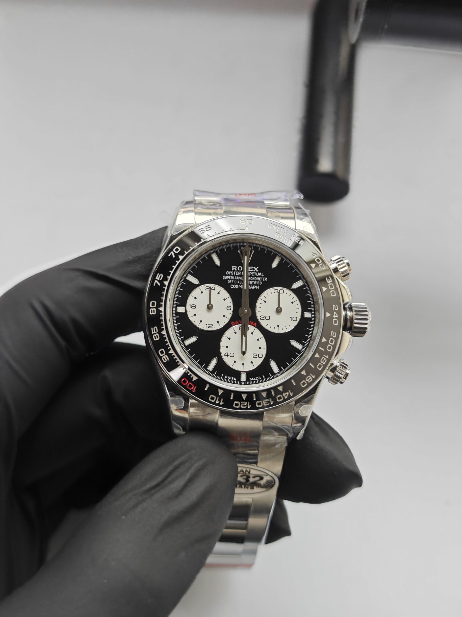 Clean Factory Daytona “Le Mans” 126529LN Black Panda Dial,Black Ceramic Bezel