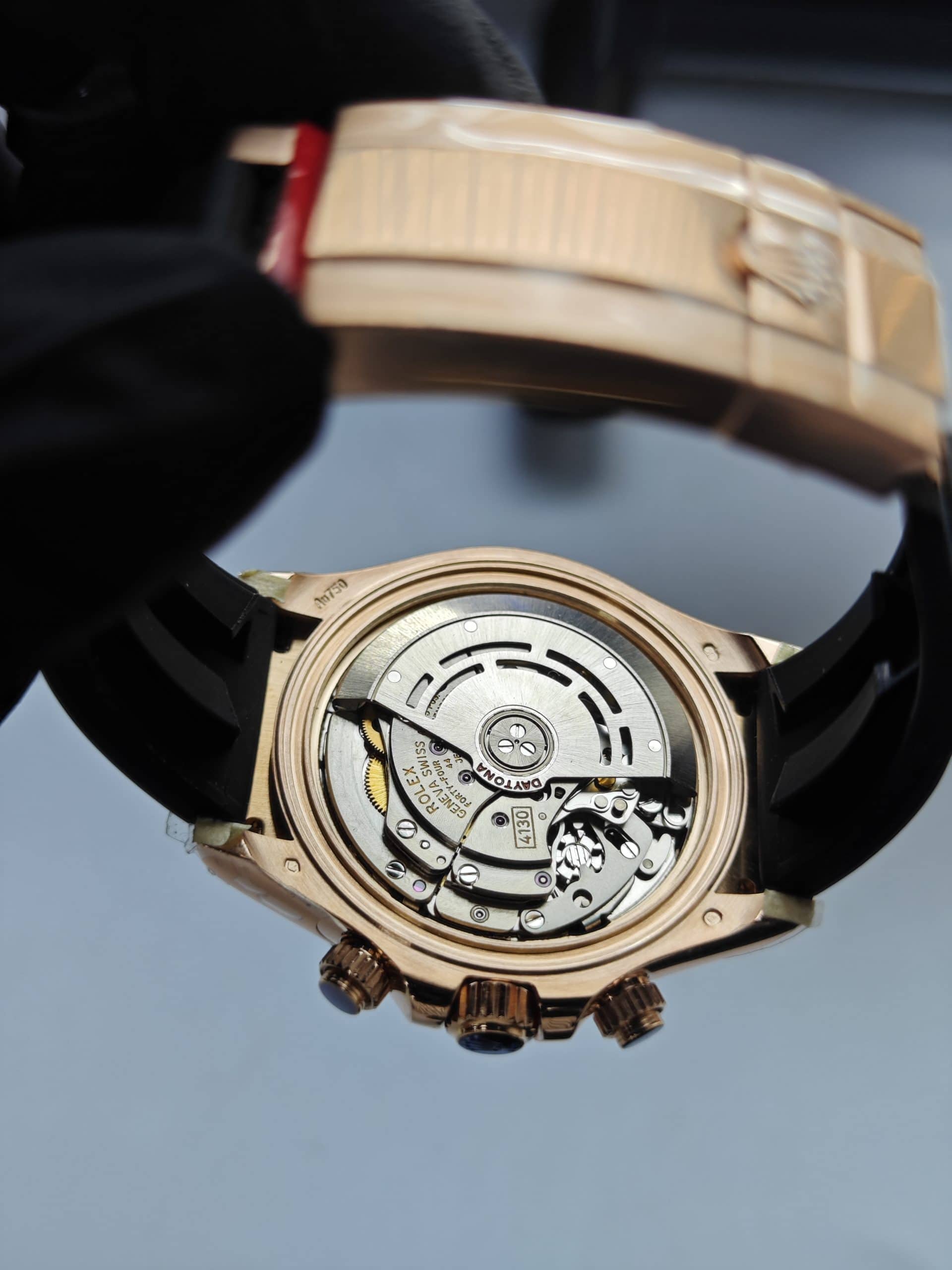 Clean Factory Daytona 116515LN Meteorite Dial, Rubber Strap, Cerachrom Bezel