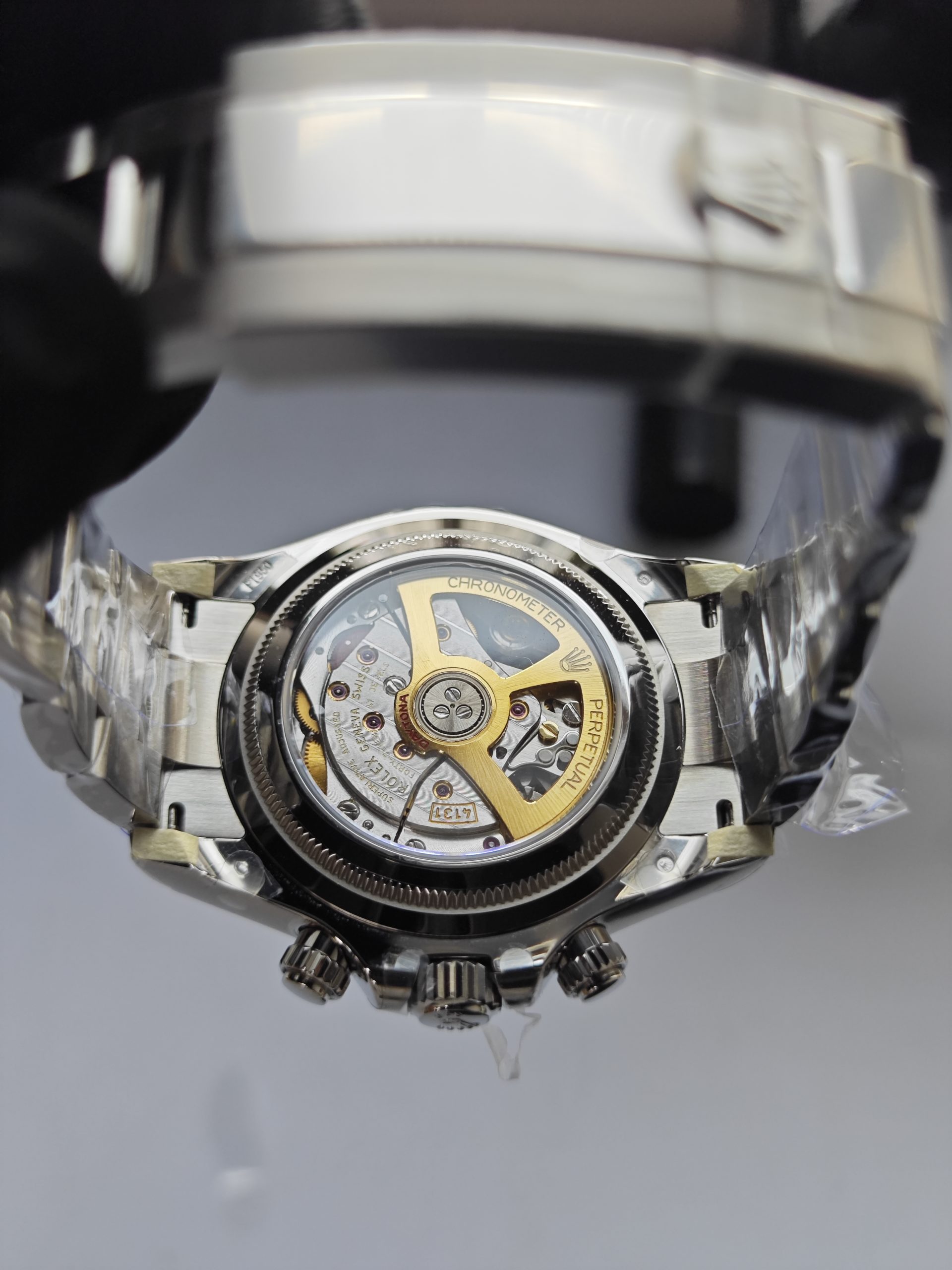 Clean Factory Rolex Daytona 126506 Ice Blue Dial,chestnut Brown Ceramic Bezel, Platinum wrapped, 904L Steel