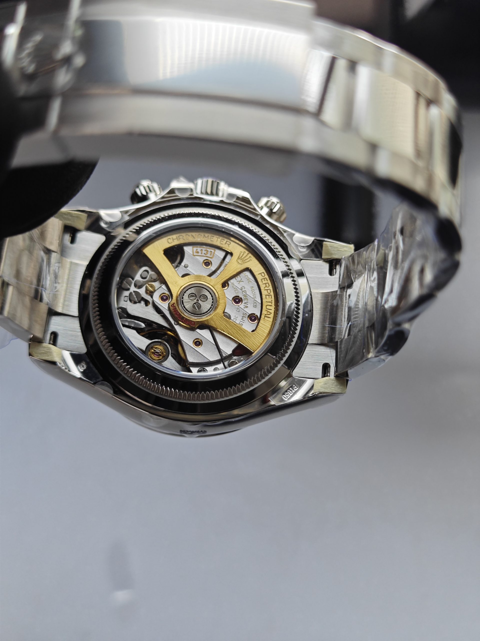 Clean Factory Rolex Daytona 126506 Ice Blue Dial,chestnut Brown Ceramic Bezel, Platinum wrapped, 904L Steel