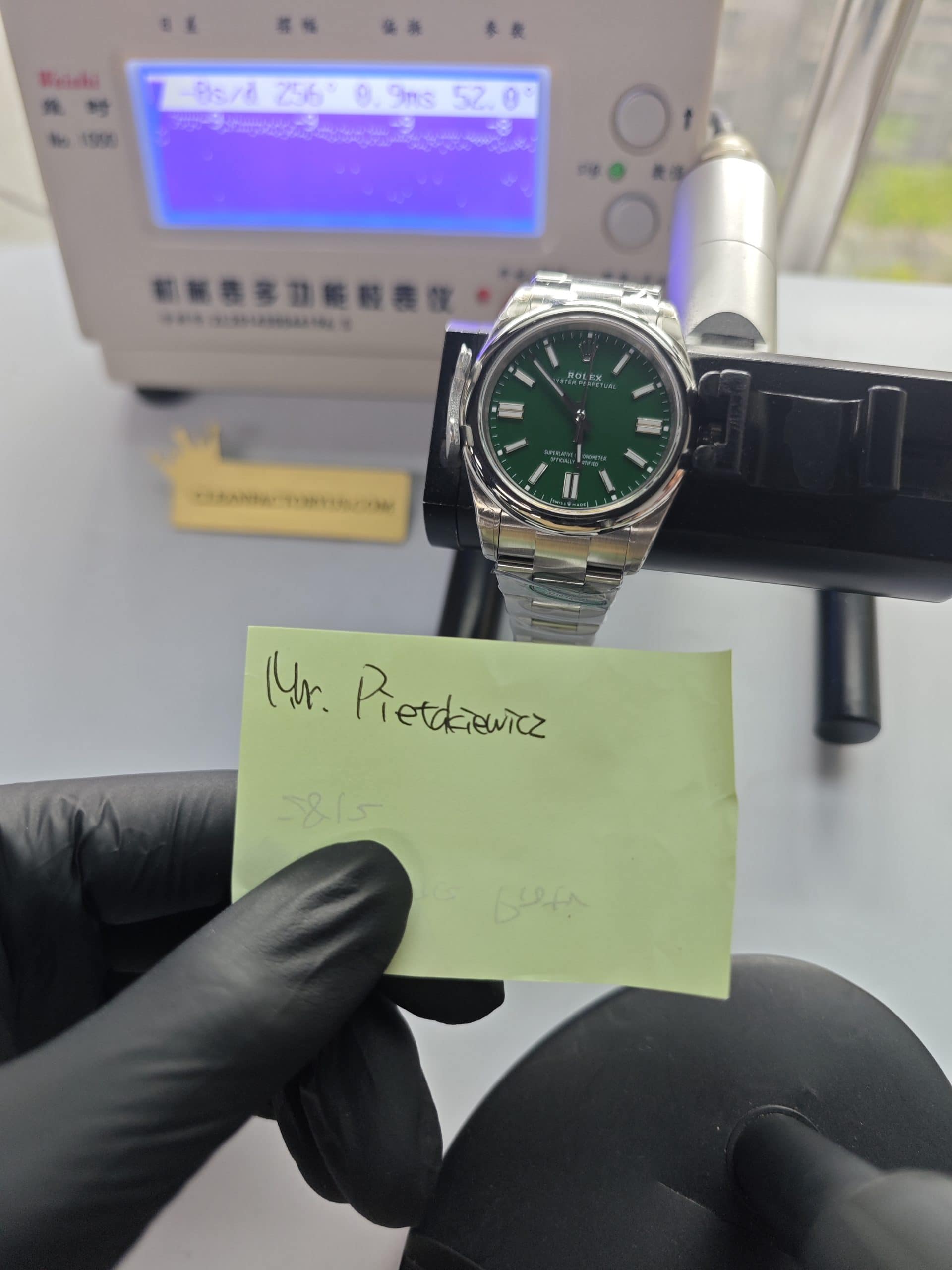 Clean Factory Oyster Perpetual 36mm 126000 Green Dial