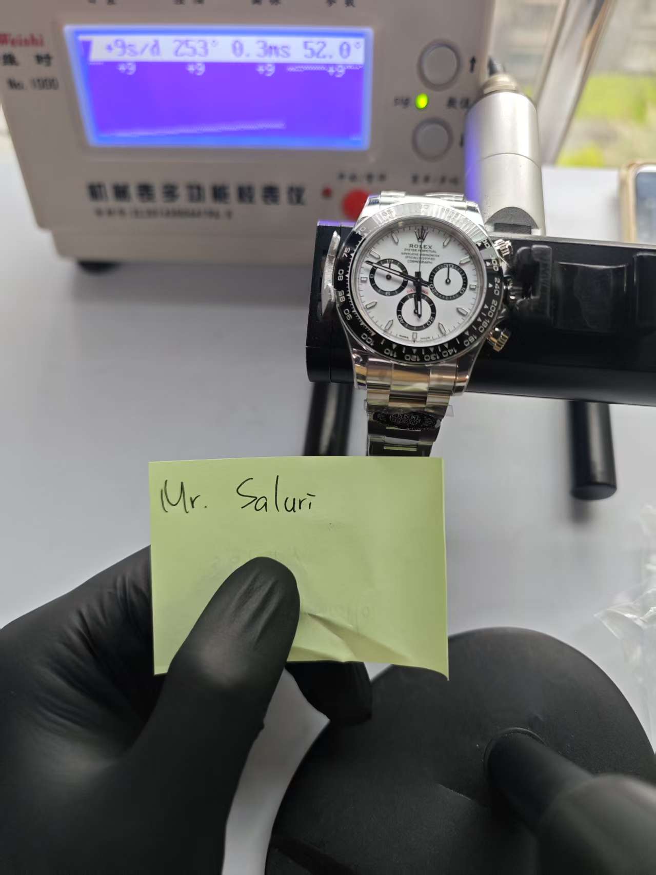 Clean Factory Daytona 126500LN 40mm White Panda Dial, Black Ceramic Bezel
