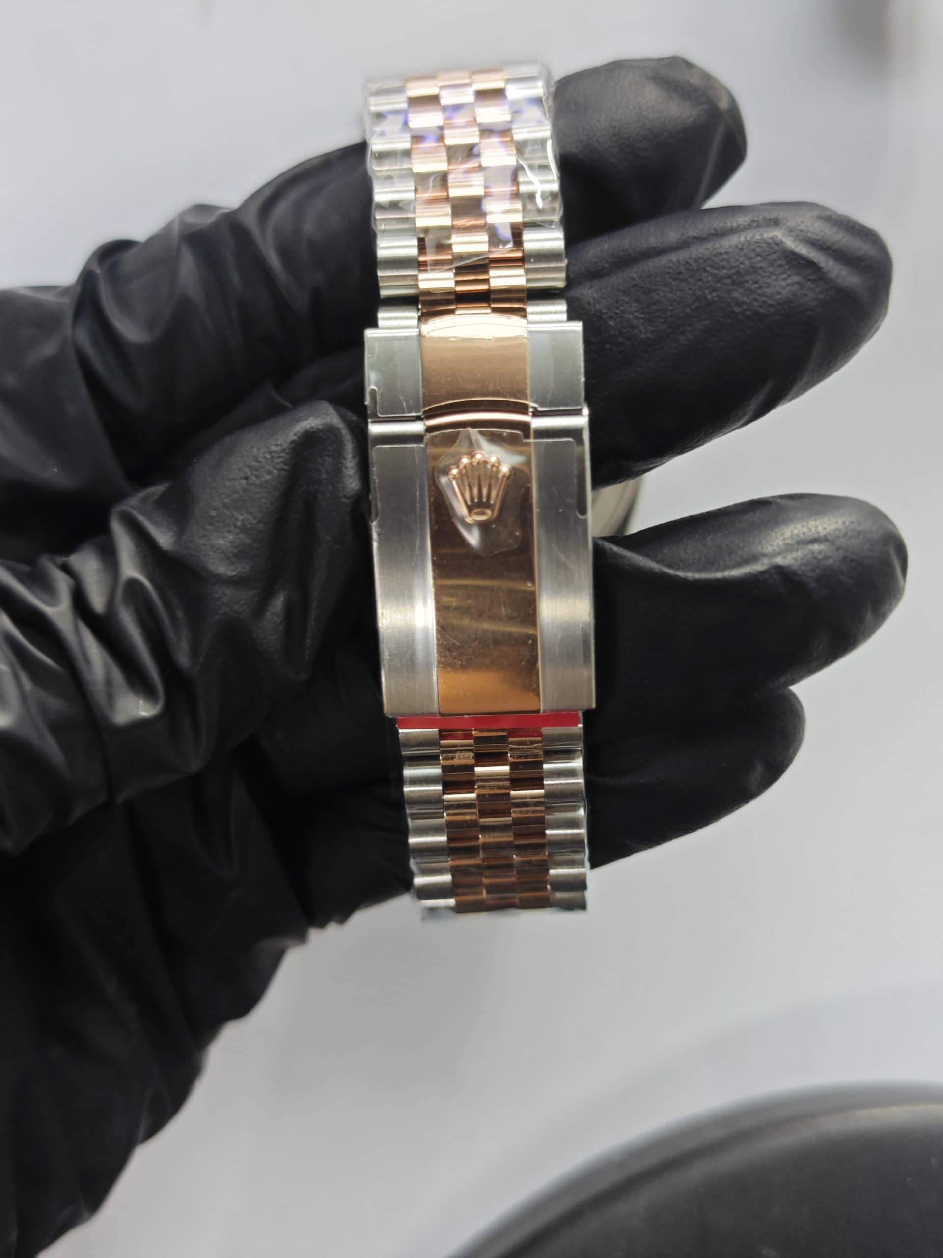 Clean Factory Datejust 41mm 126331Jubilee Two-Tone, Chocolate Dial, Gold Fluted Bezel