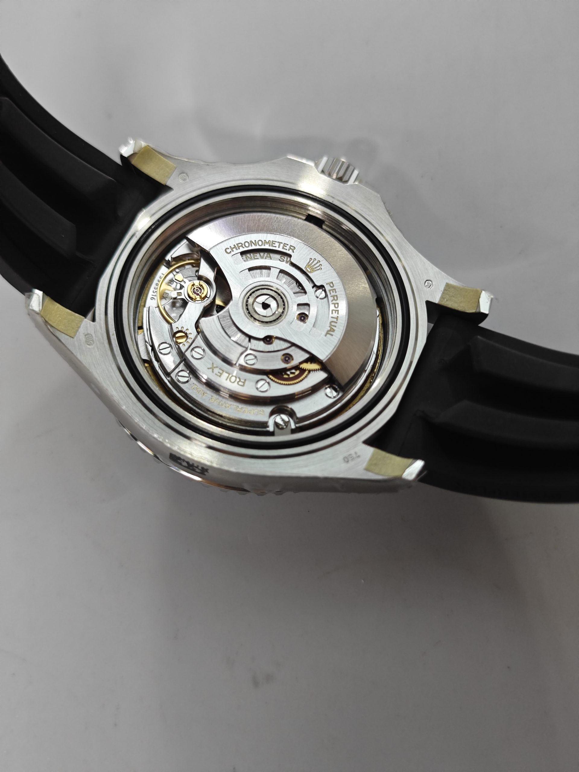 Clean Factory Yacht Master 226659 42mm Falcon’s Eye Dial, White Gold/904L Steel, Rubber Strap