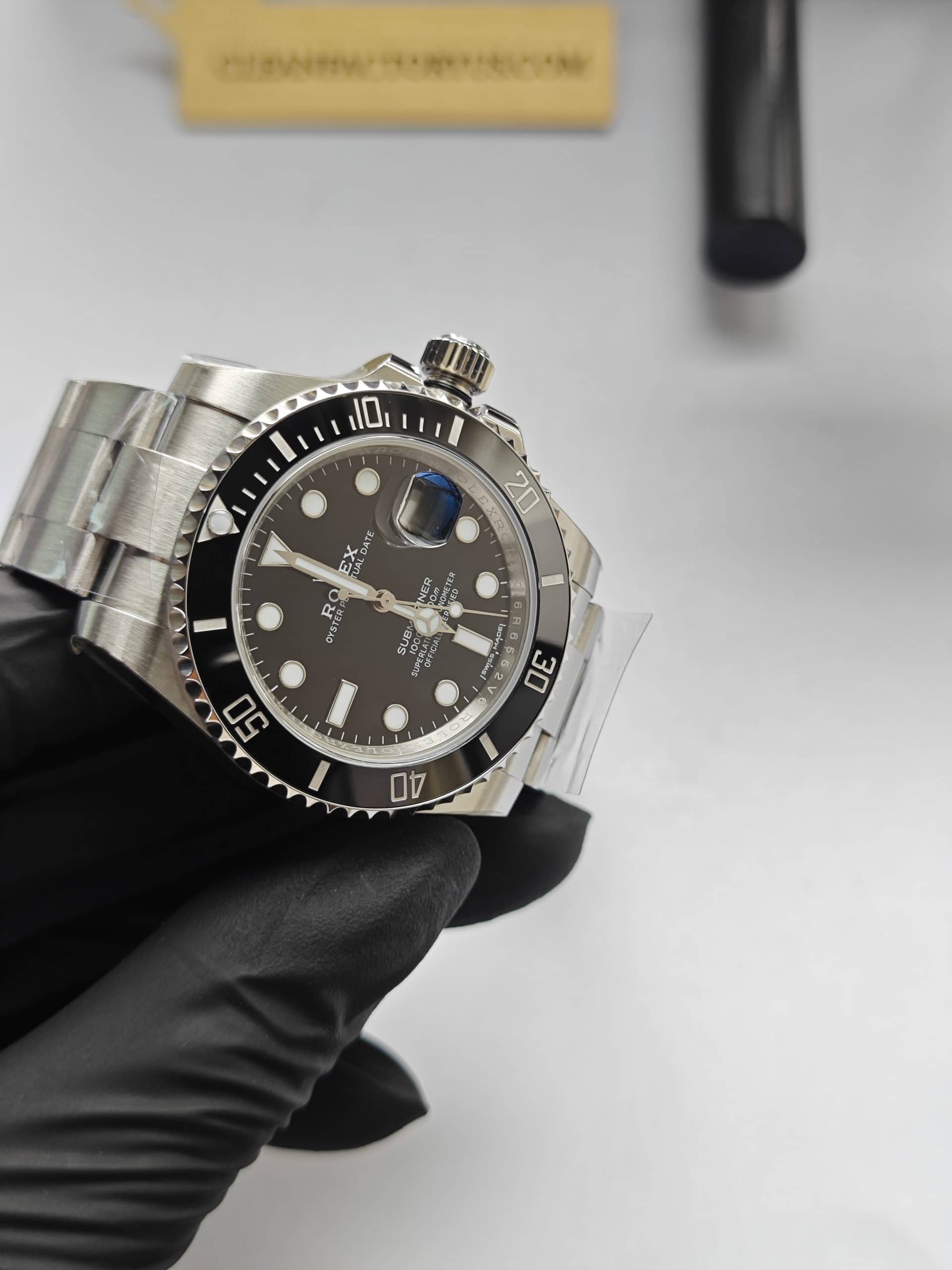 Clean Factory Rolex Submariner 116610ln 40mm Black Ceramic Bezel 904l Steel Best Edition 3135 Movement