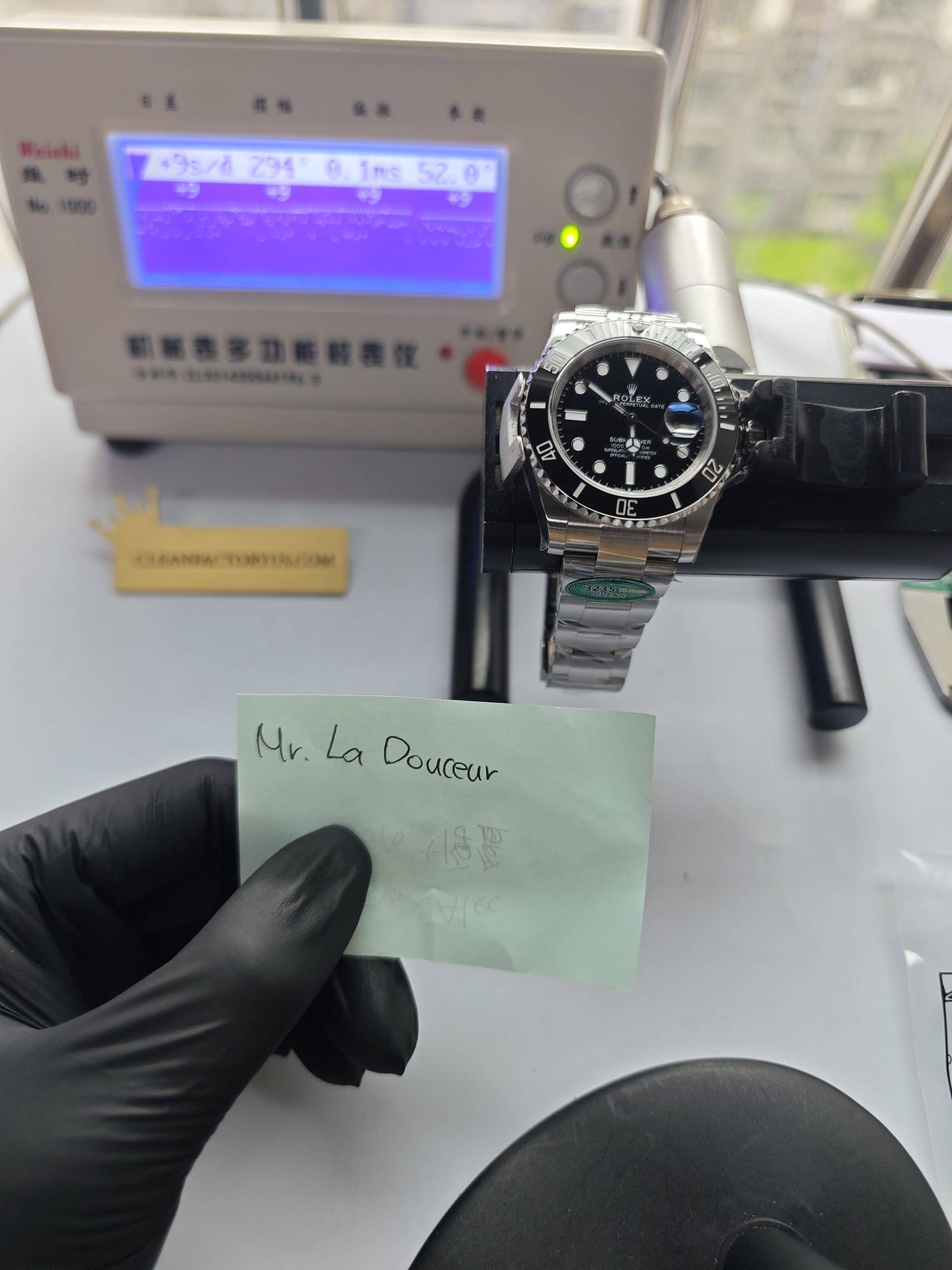 Clean Factory Rolex Submariner 126610LN 41mm Black Ceramic Bezel, 904L Steel, Best Edition 3235 Movement