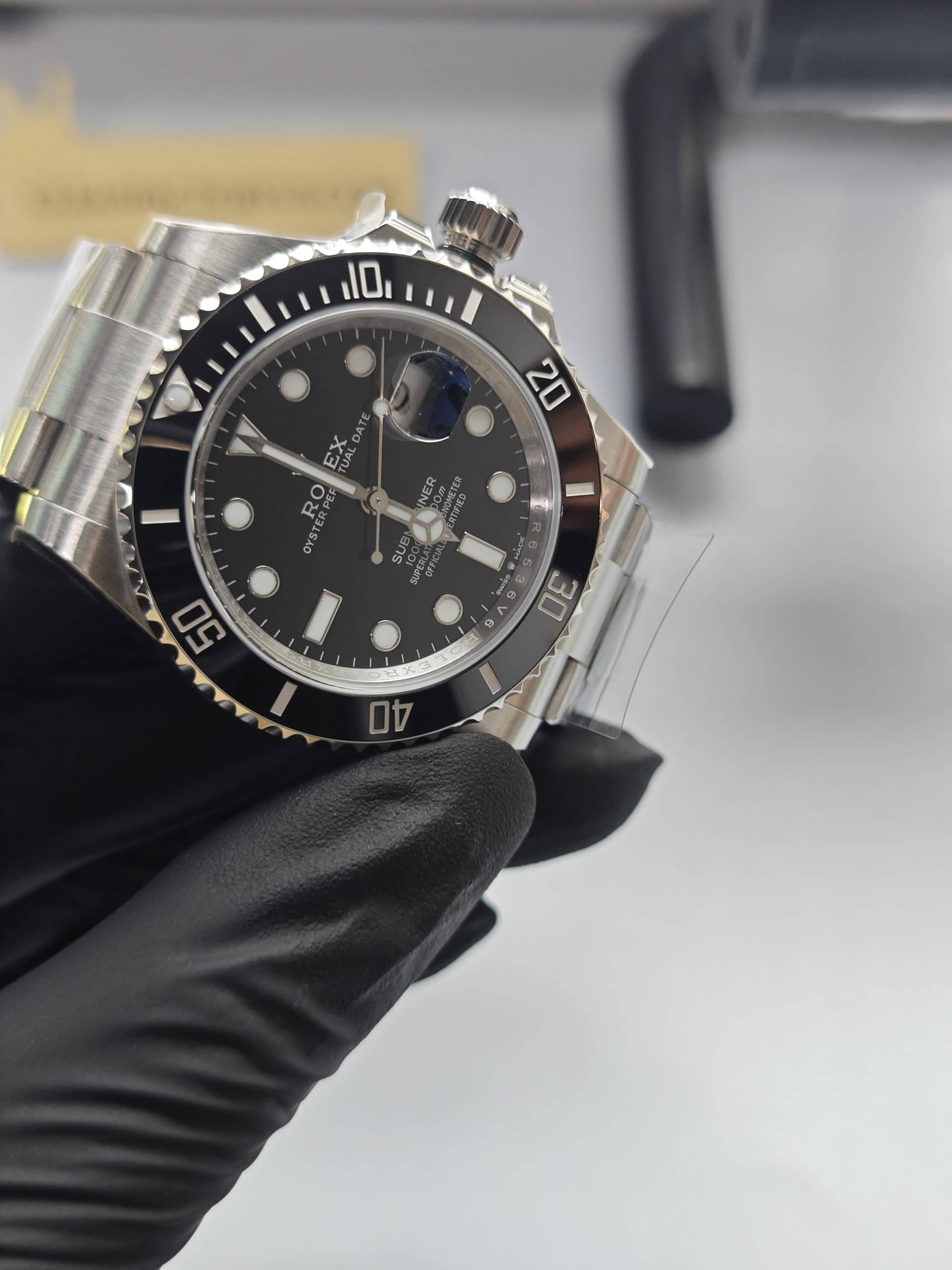 Clean Factory Rolex Submariner 126610LN 41mm Black Ceramic Bezel, 904L Steel, Best Edition 3235 Movement