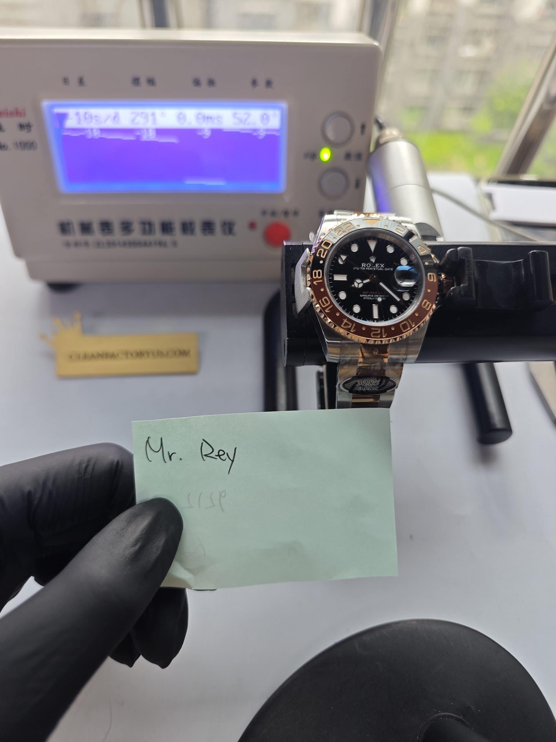 Clean Factory GMT Master II 126711CHNR , “Root Beer” Brown/Black