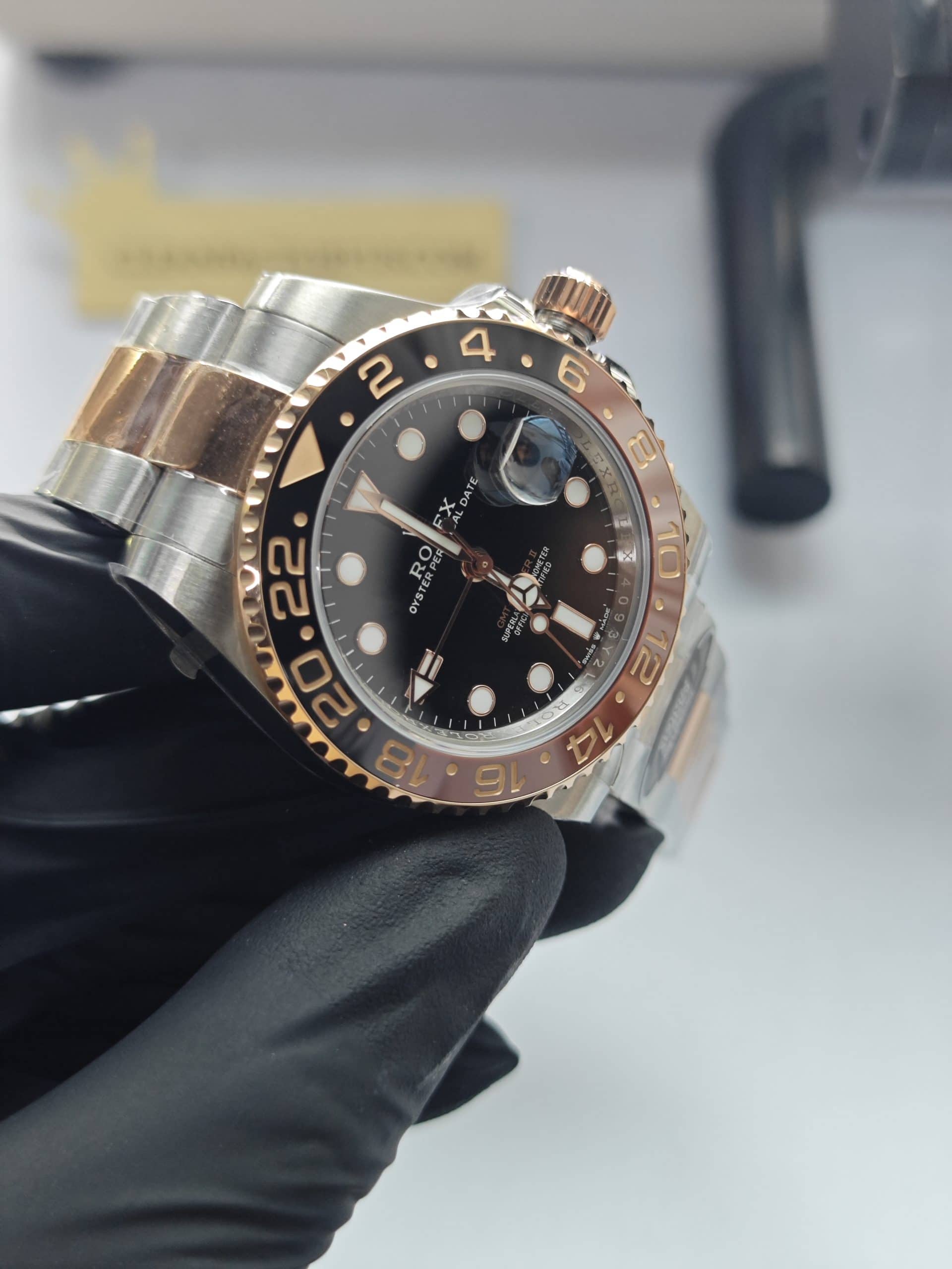 Clean Factory GMT Master II 126711CHNR , “Root Beer” Brown/Black