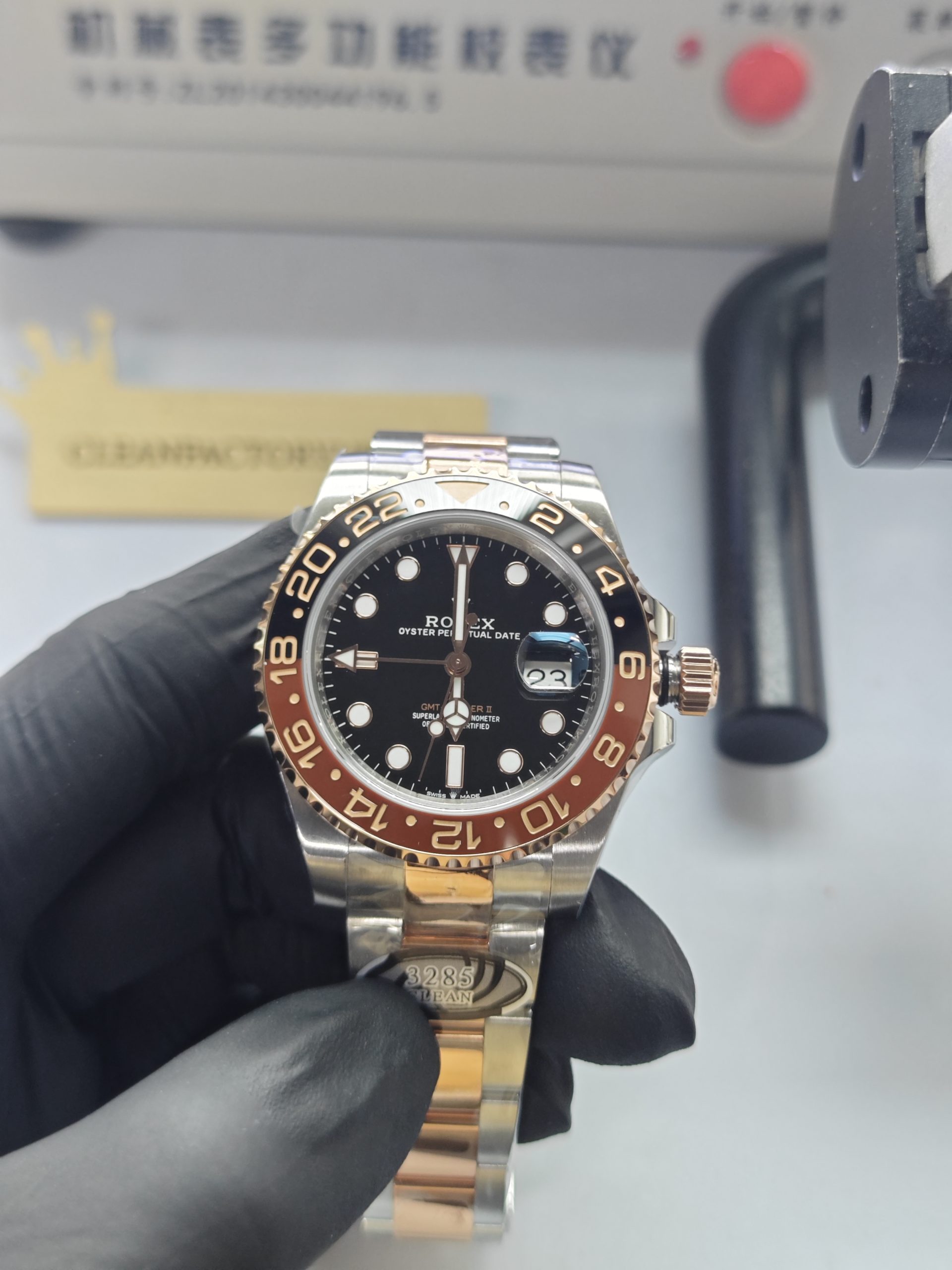 Clean Factory GMT Master II 126711CHNR , “Root Beer” Brown/Black