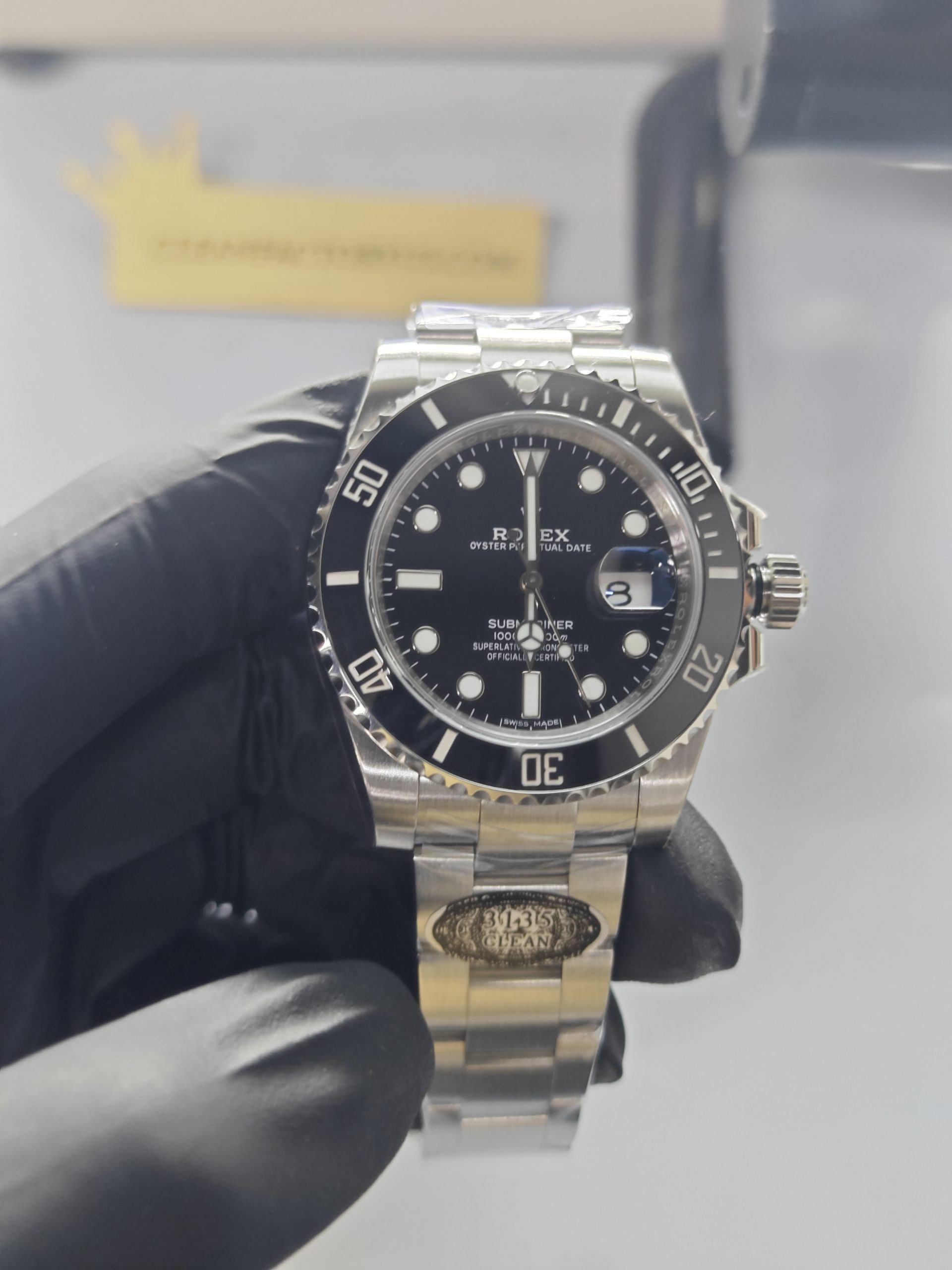 Clean Factory Submariner 116610LN 40mm Black Ceramic Bezel