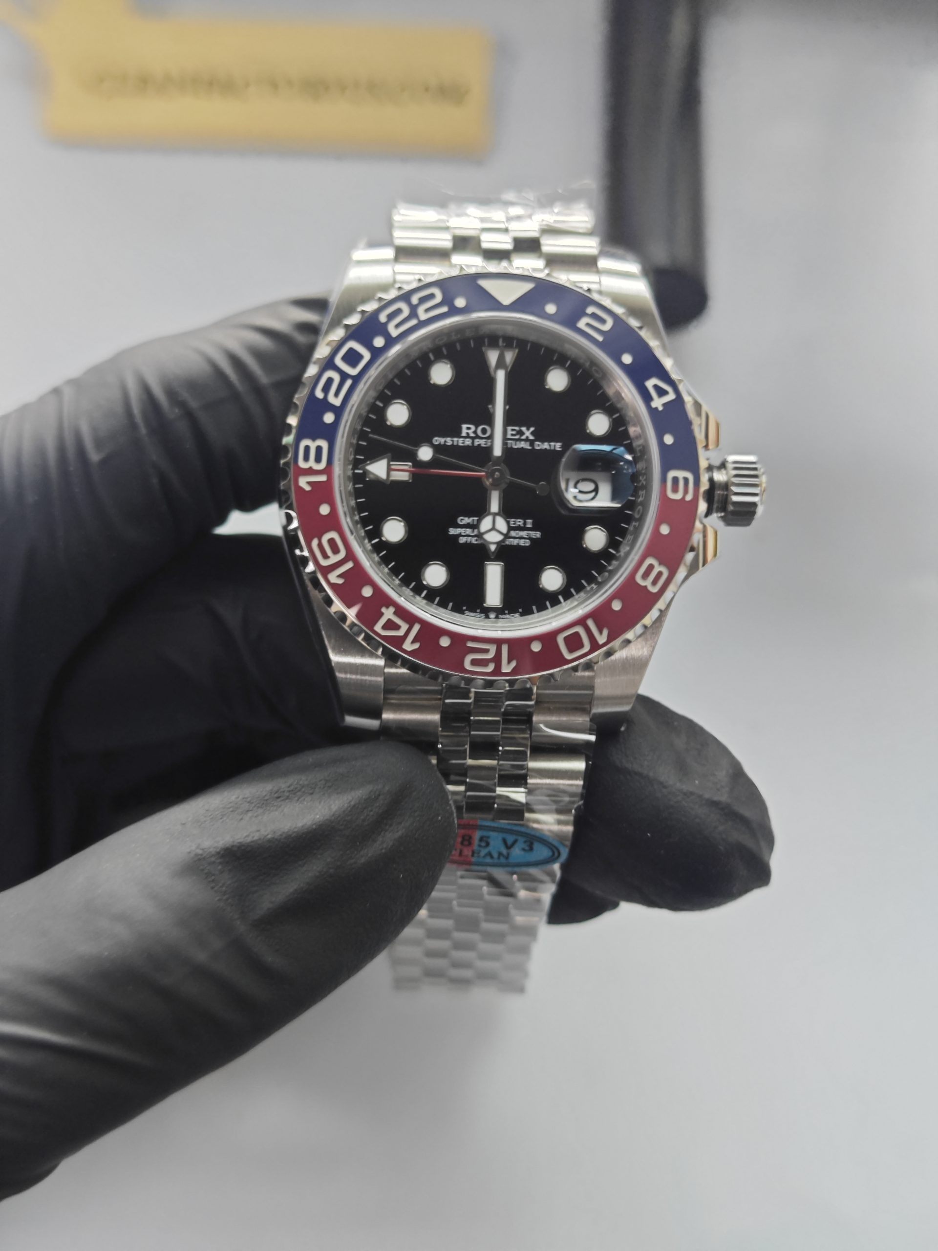 Clean Factory GMT Master II 126710BLRO Jubilee, “Pepsi”Red/Blue