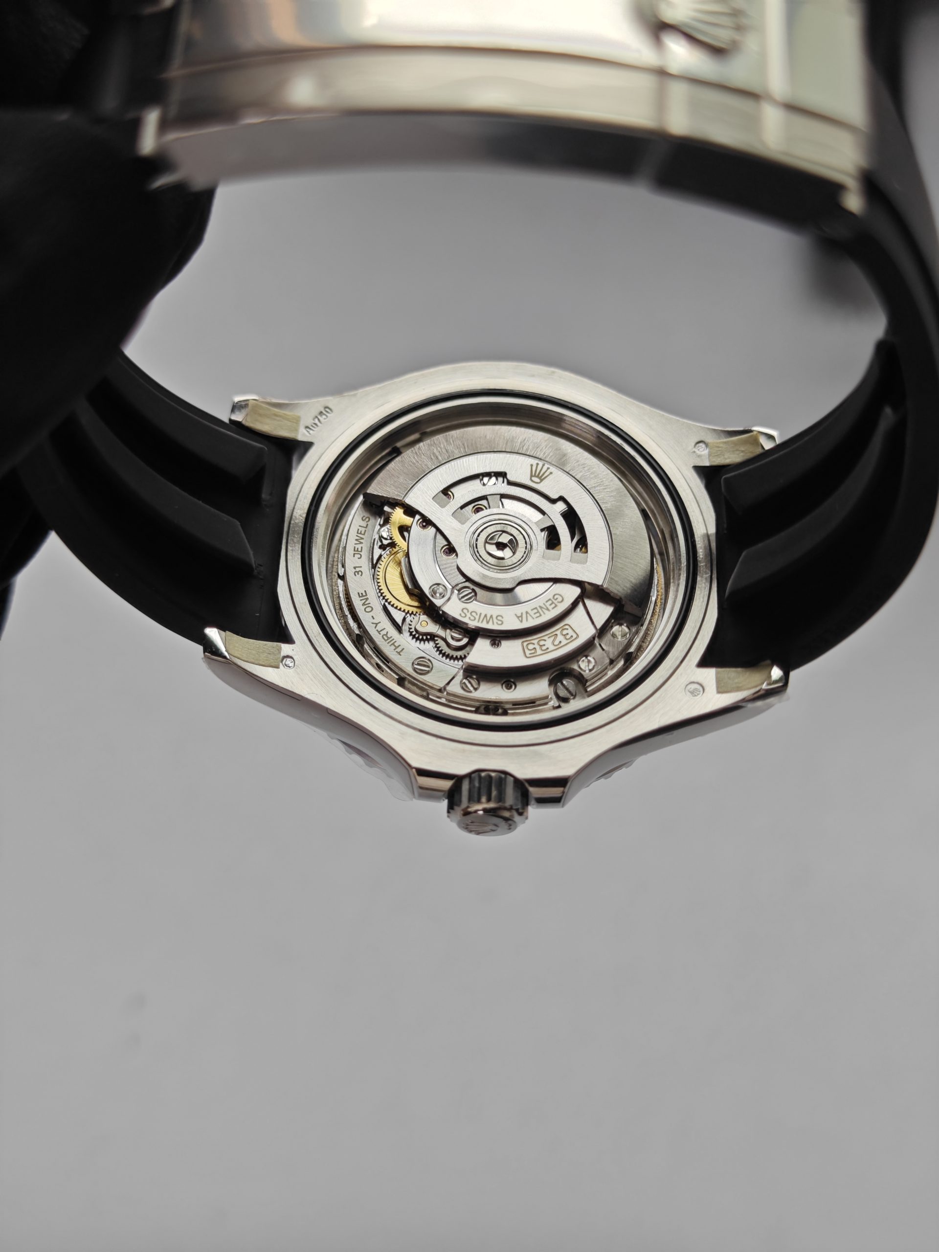 Clean Factory Rolex Yacht Master 226659 42mm Black Dial White Gold 904l Steel Rubber Strap Best Edition 3235 Movement