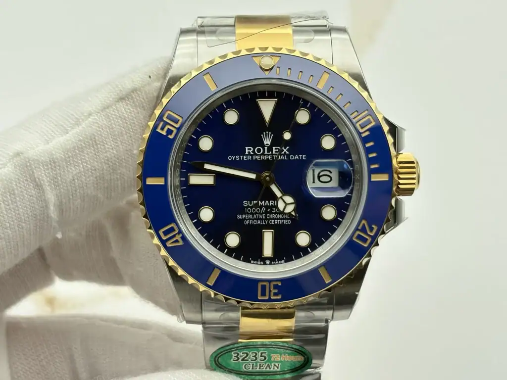 Clean Factory Submariner 126613LB Achieving Liquid Royal Blue Depth